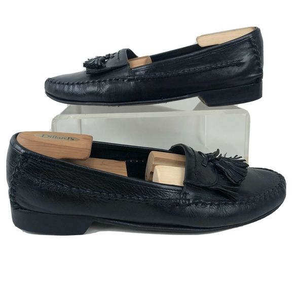 Bragano Loafers Italy Moc Toe Kiltie Tassel SZ 11 main image 7
